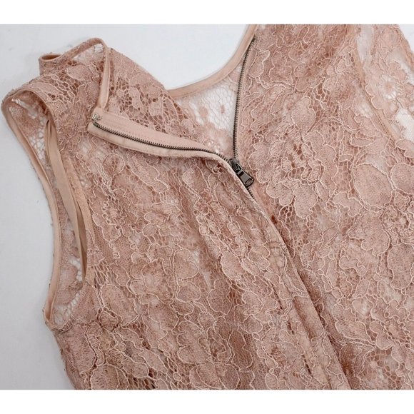 36 US 0 Dolce&Gabbana dress lace slip nude blush $3495 - Picture 8 of 9